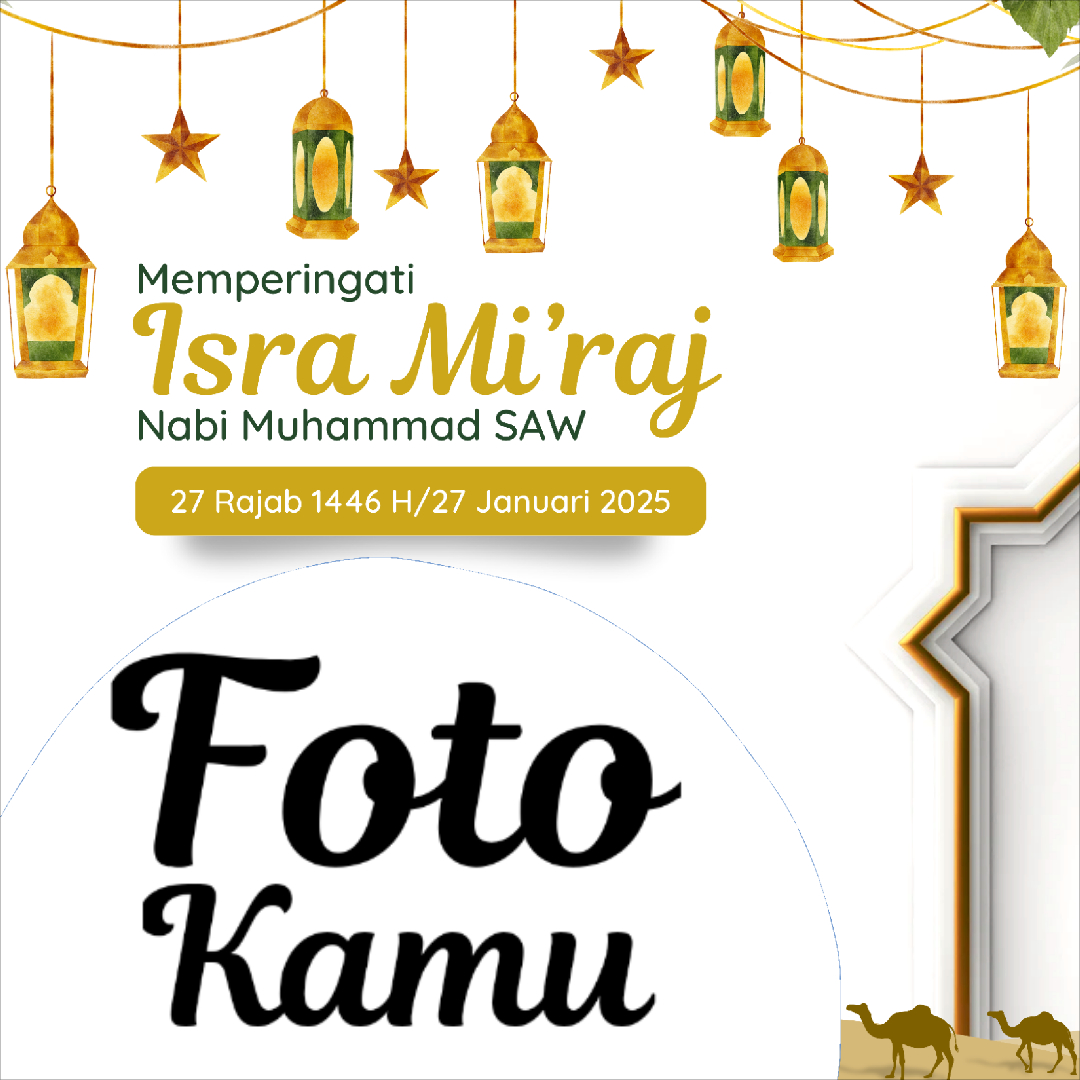 Sudah Update nih Twibbon Isra Miraj 2025, Download Sekarang&hellip;